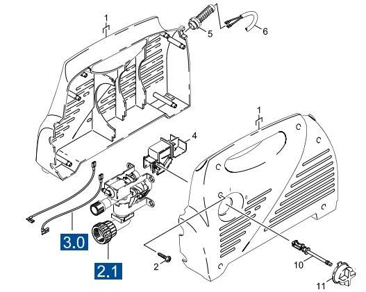 KARCHER K1300 Plus 1.223-957.0 Parts List pistol pump repair Manual